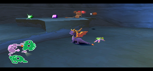 Spyro x Sparx - Tondemo Tours (Japan) background