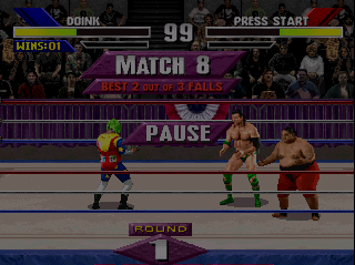 WWF WrestleMania - The Arcade Game background