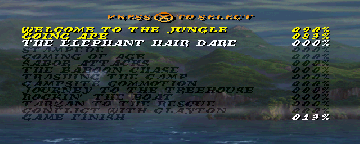 Disney's Tarzan (Europe) background