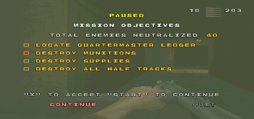 Medal of Honor - Underground background