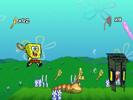 SpongeBob SquarePants - SuperSponge background