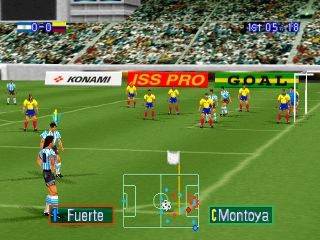 International Superstar Soccer Pro background
