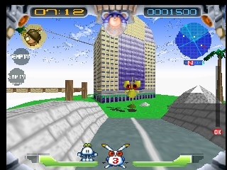 Jumping Flash! 2 - Big Trouble in Little Muu (Europe) background