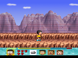Doraemon - Nobita to Fukkatsu no Hoshi (Japan) background
