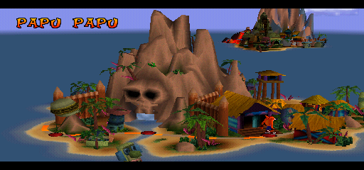 Crash Bandicoot background