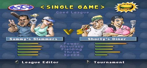 Sammy Sosa Softball Slam background