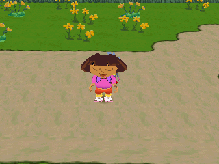 Nick Jr. Dora the Explorer - Barnyard Buddies (USA) background