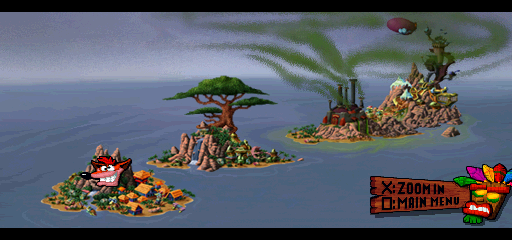 Crash Bandicoot (Apr 8, 1996 prototype) background